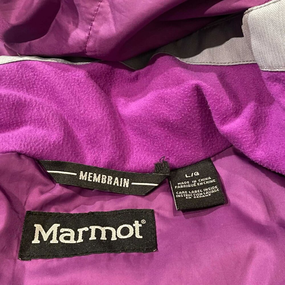 Marmot Women's Sublette Jacket Shadw Grey L EUC 75610-2692-S 2012 - Picture 7 of 10